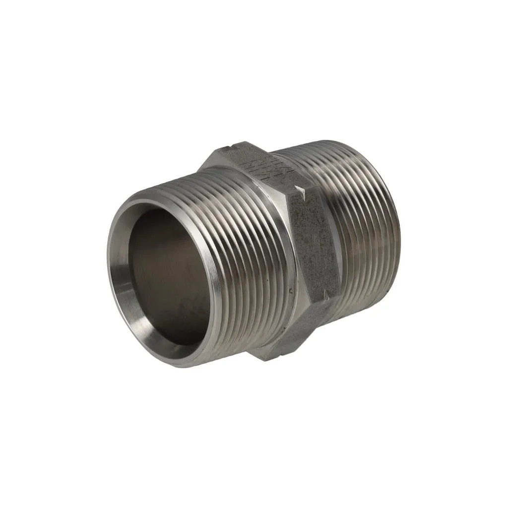 Adaptor drept tată/tată 1-1/2" NPT SS DNN24SS