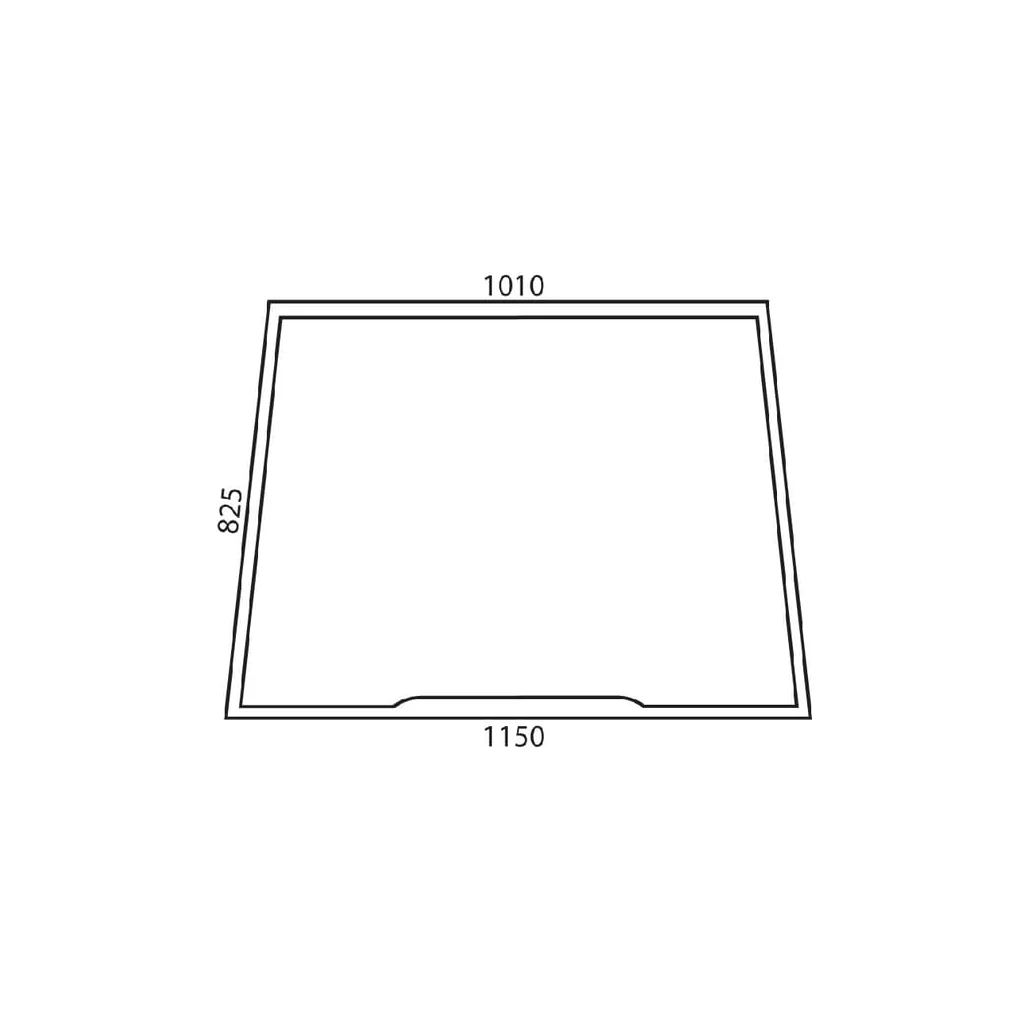 Parbriz fix D6702A