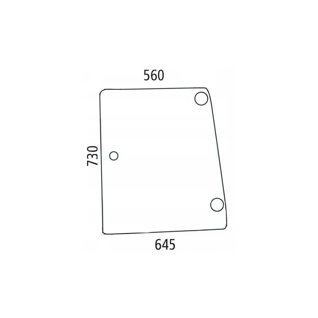 Geam lateral D6720A