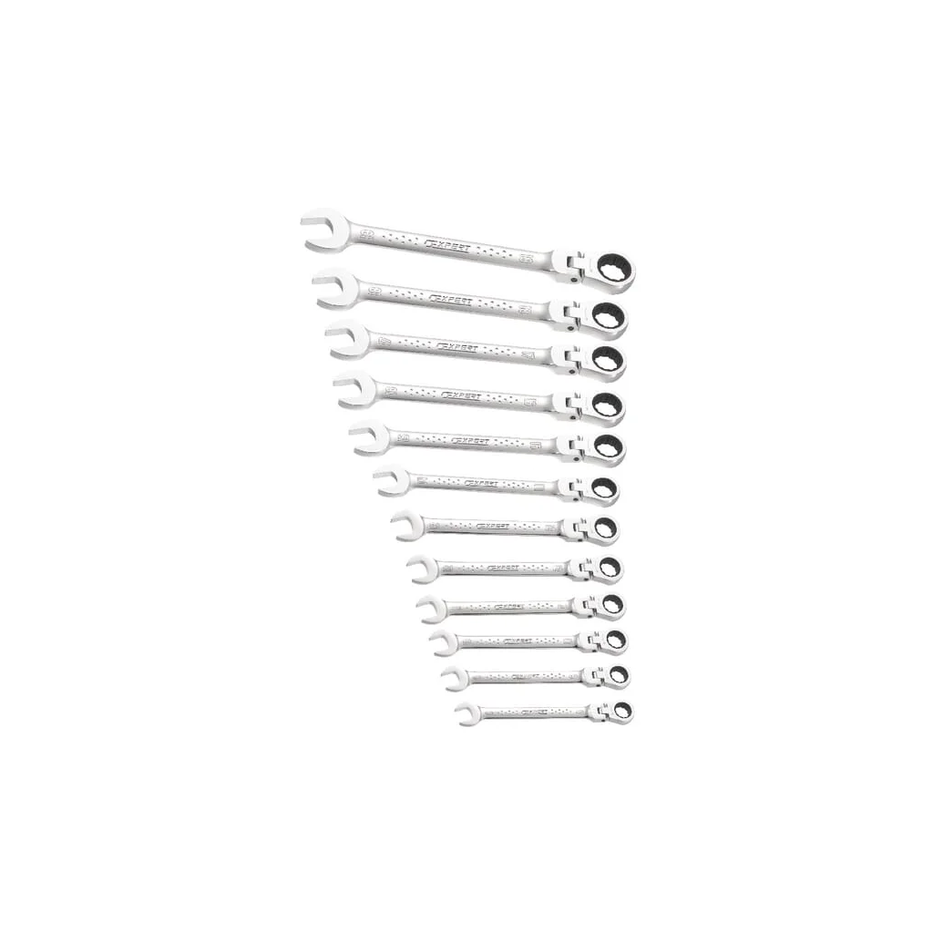 Set de 12 chei combinate cu clichet E111102