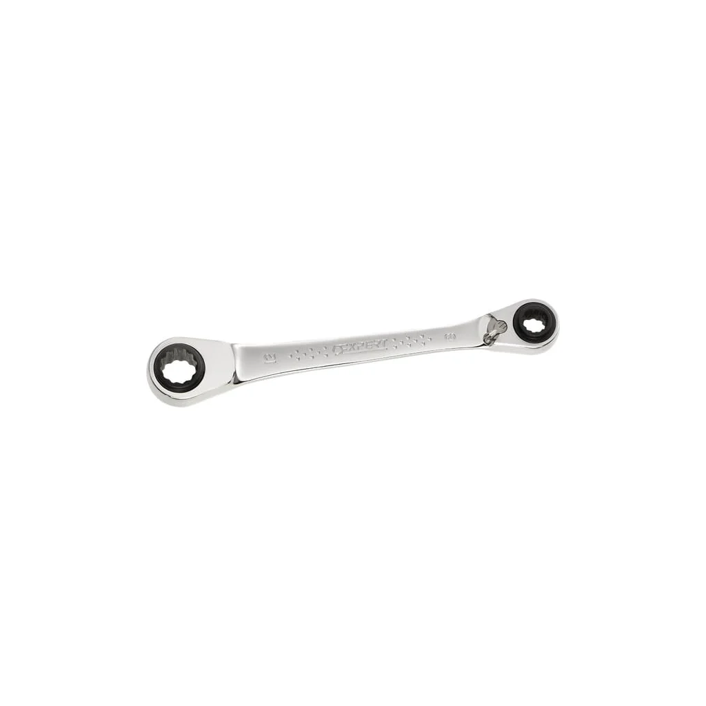 Cheie inelară dublă cu clichet 8x10x12x13mm L=160mm Expert E110943
