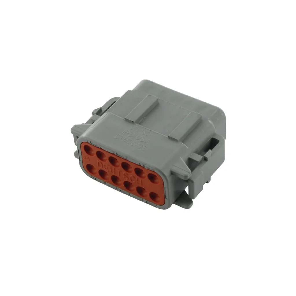 Carcasă de ștecăr 12 poli mamă DTM DSDTM0612SA