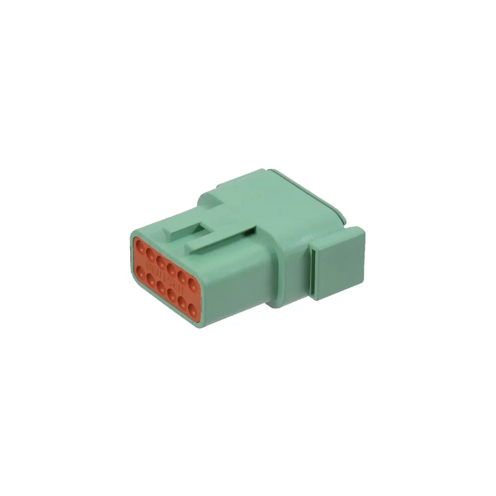 Carcasă ștecăr mamă, 12 poli, seria DTM (1x), Deutsch DSDTM0412PC