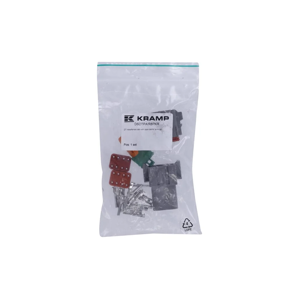Set de conectori DT cu 8 pini, mufă tată + mamă DSDTPAIR8PKR