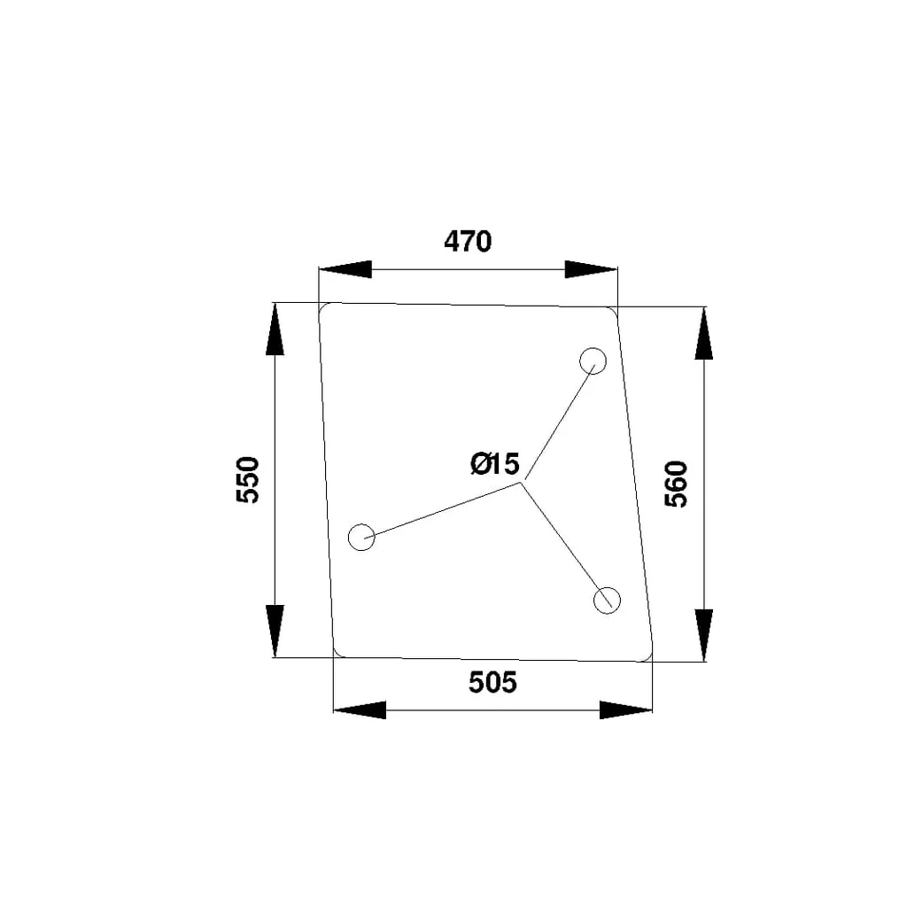Geam lateral D7104
