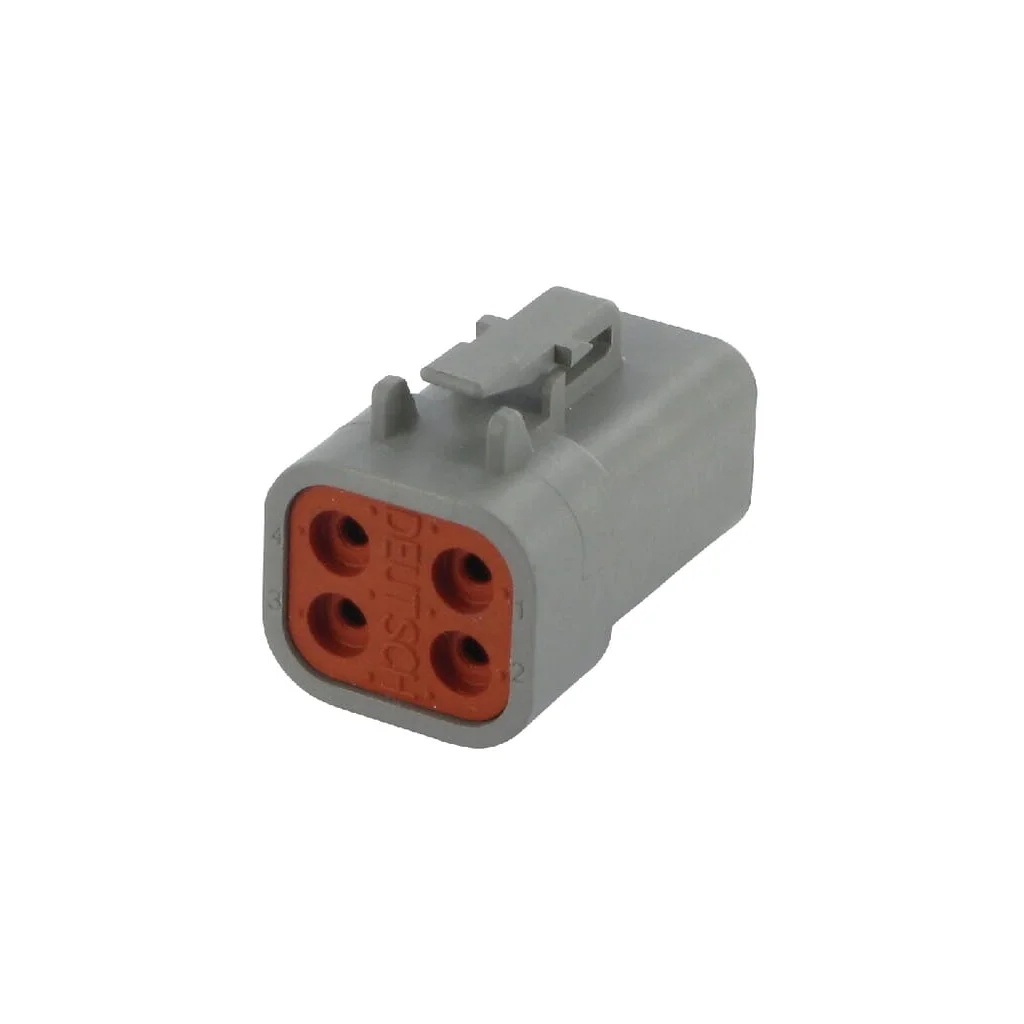 Carcasă de ștecăr 4 poli mamă DTP DSDTP064S