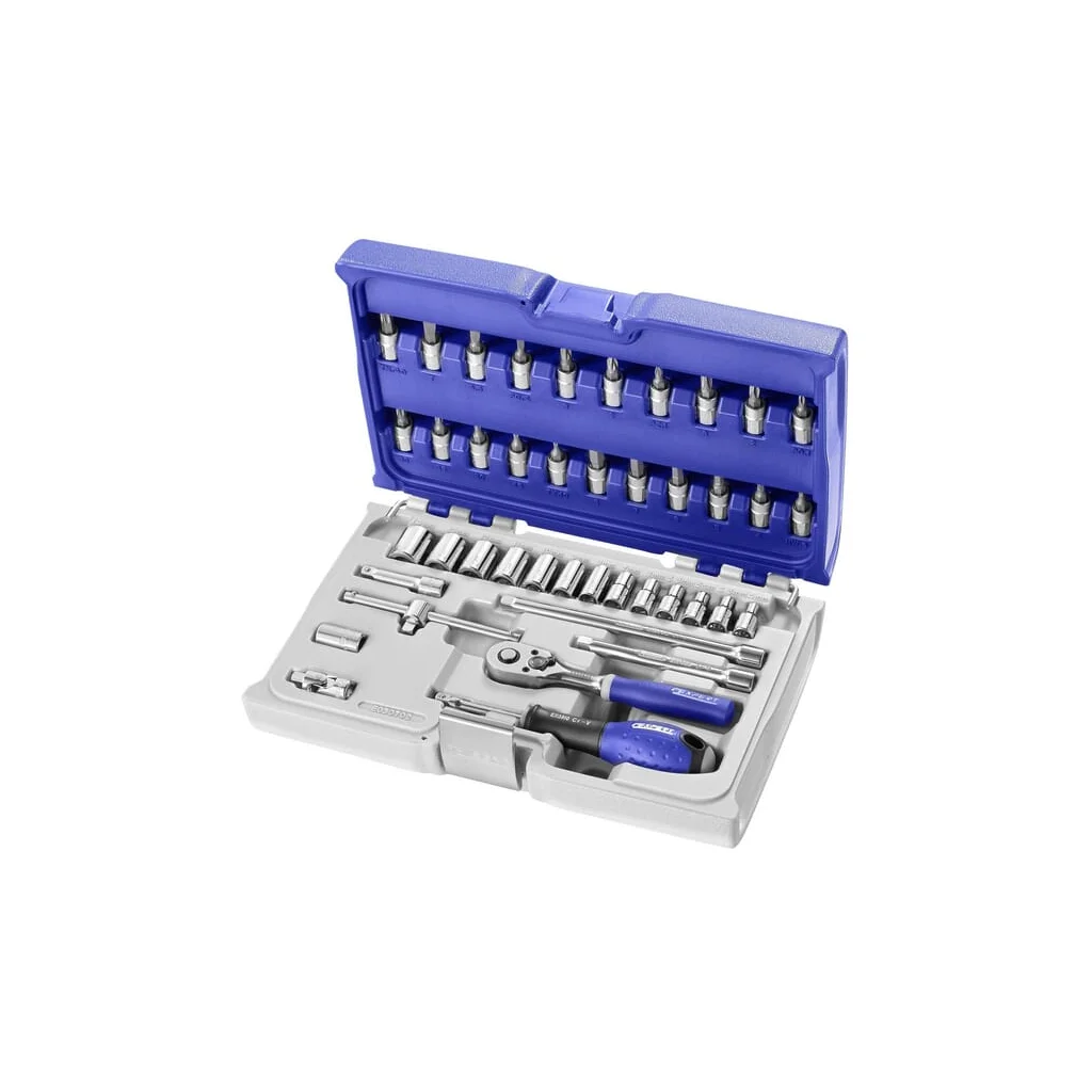 Set de chei tubulare 1/4" E030702
