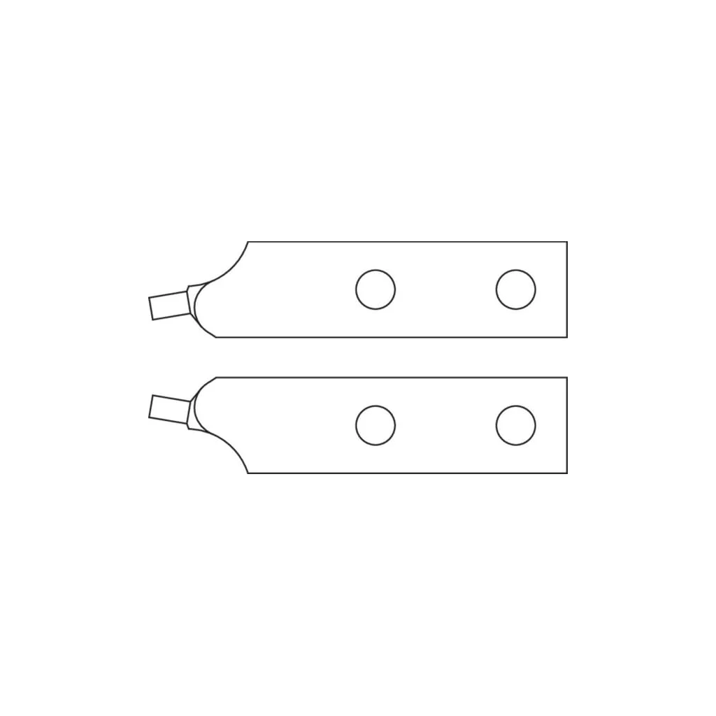 Set de vârfuri de rezervă, drepte, d 3.2 mm E8000J4ELGED