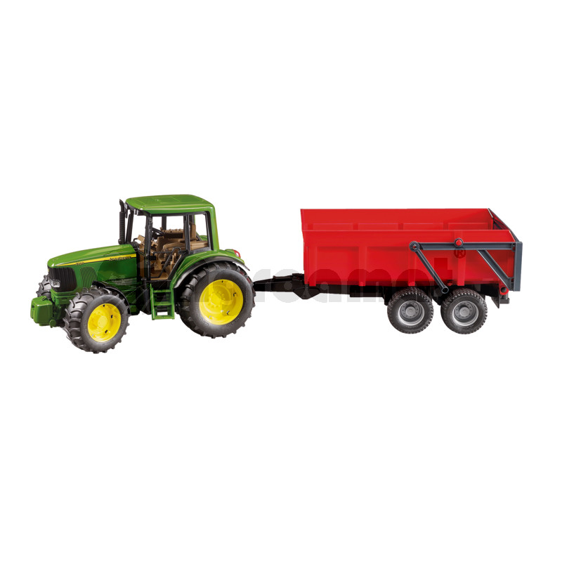 Tractor cu remorca basculabila