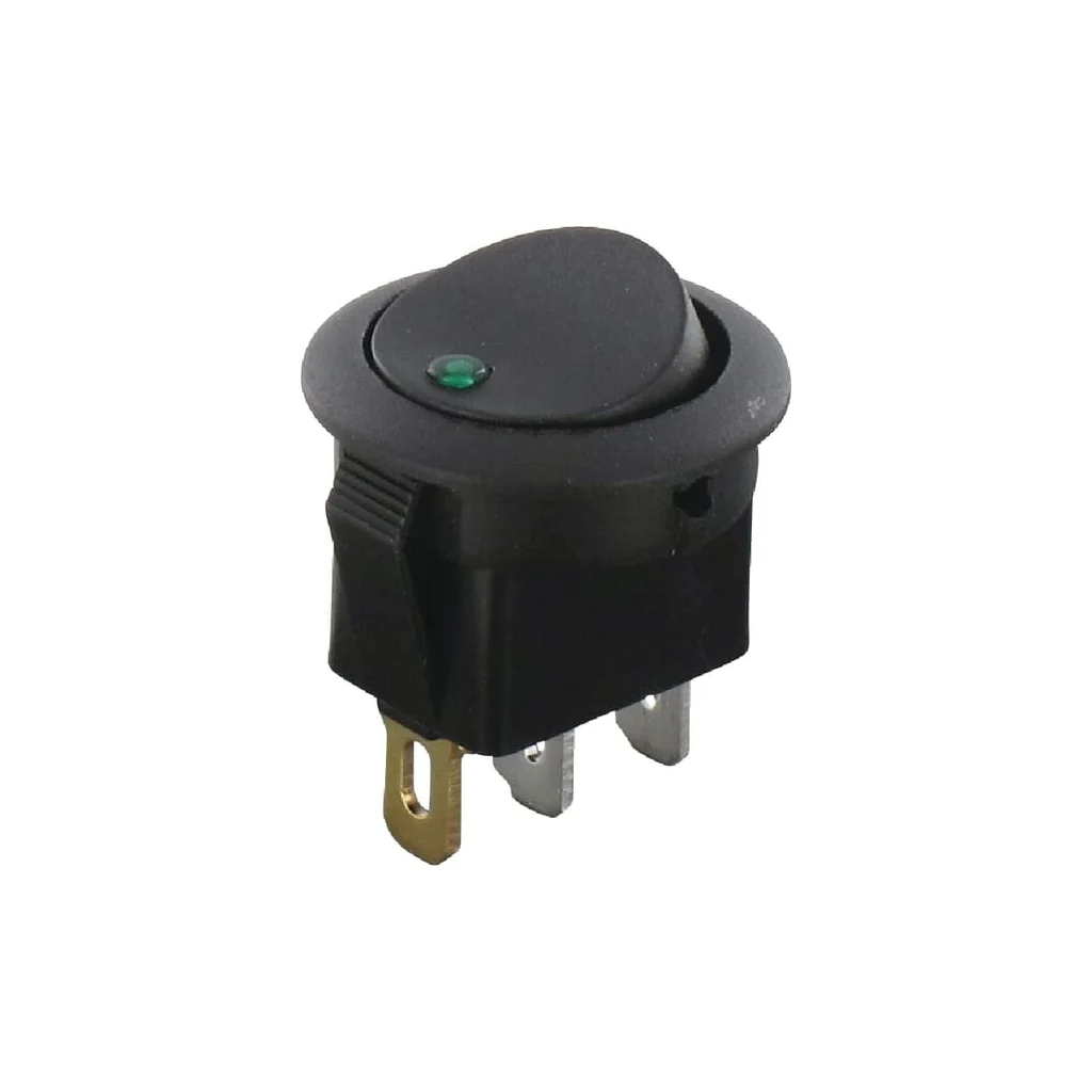 Comutator basculant LED verde EL192181
