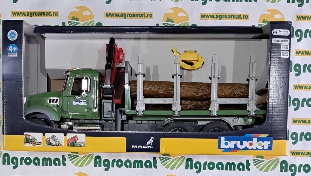 Camion Mack Granite cu Remorca