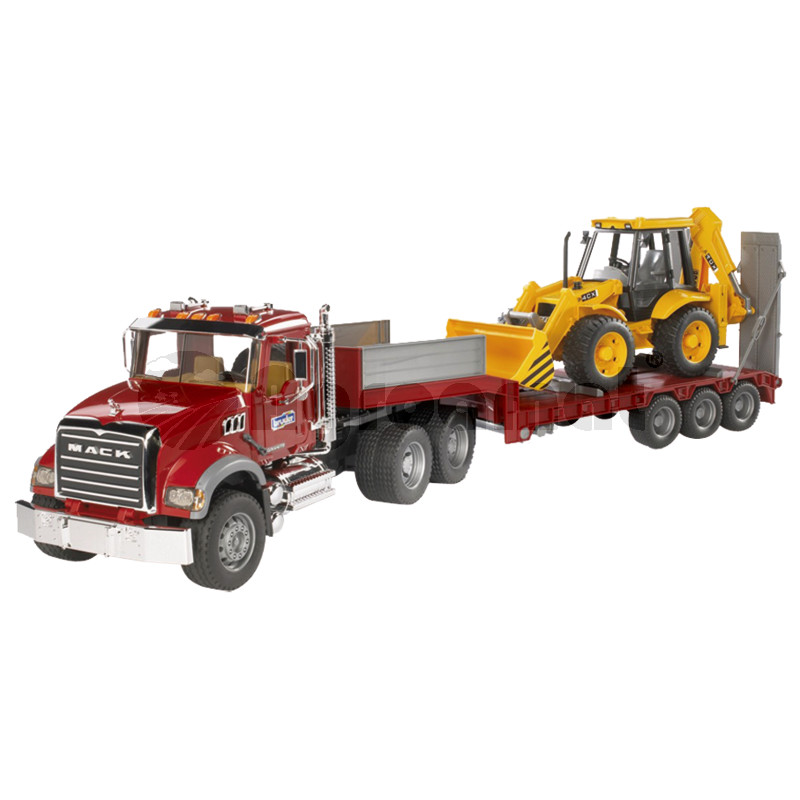 Camion cu incarcator si bulldozer Caterpillar