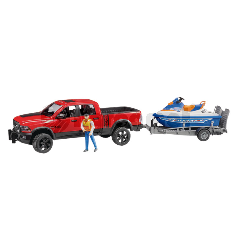 Pickup cu remorca, Personal Water Craft si sofer