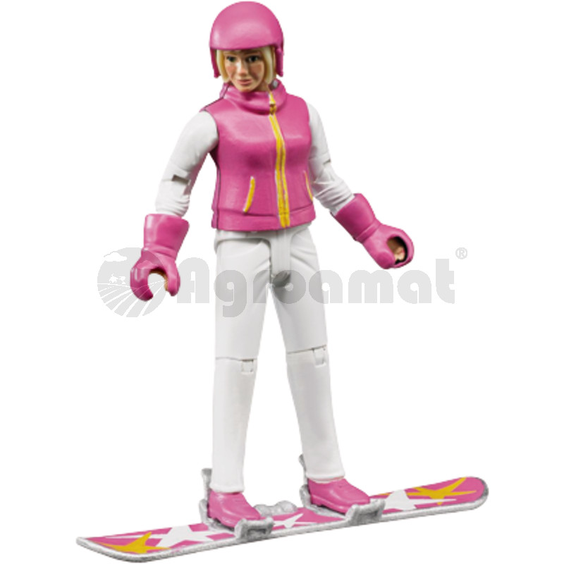 Soferita snowboard cu accesorii