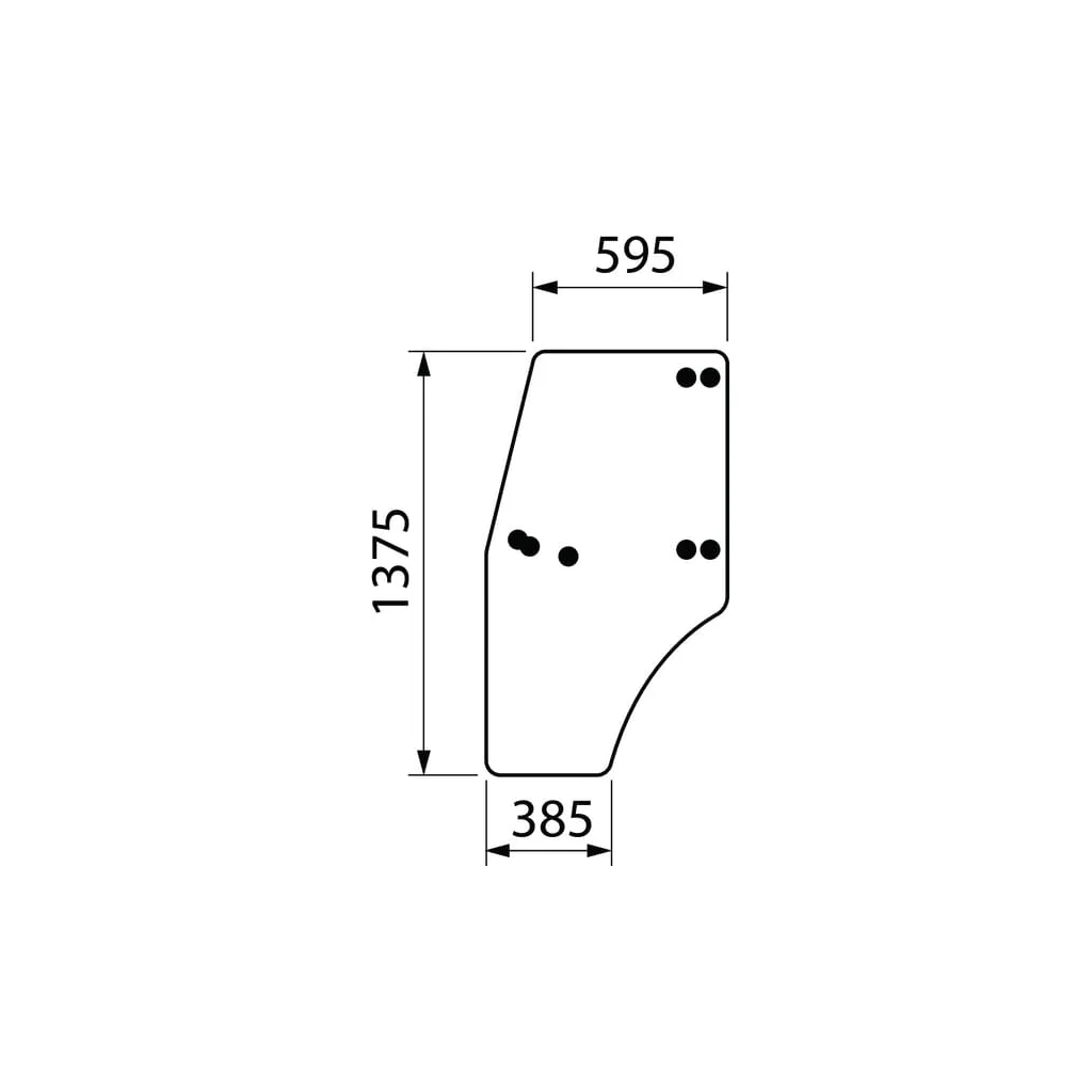 Geam complet pentru u 0026#537, 0026#259, ER047754N