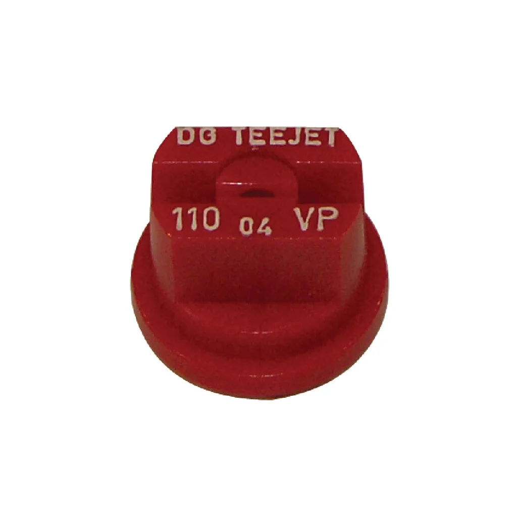 Duză ventilator plat DG 110° 04 roșie din plastic TeeJet DG11004VP
