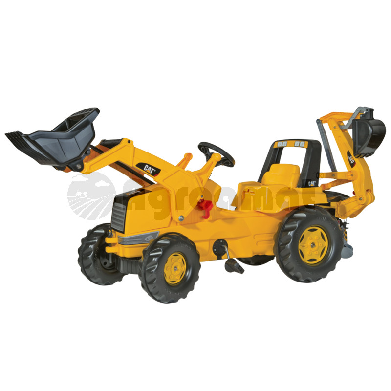 Tractor cu incarcator Junior si retroexcavator