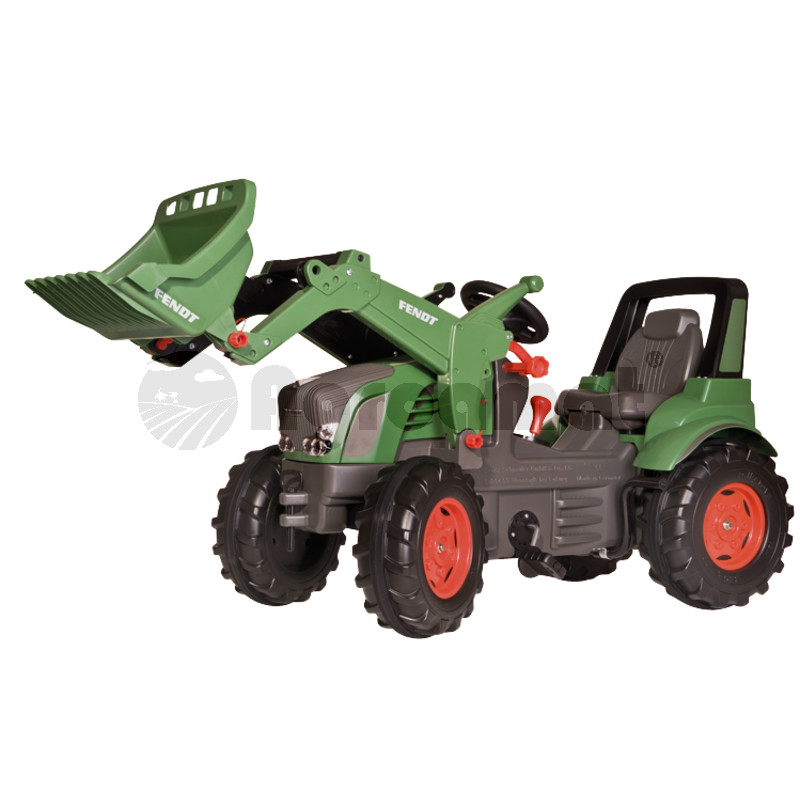 Tractor cu incarcator Trac, schimbator de viteze si frana
