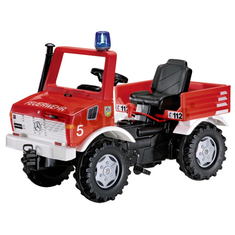 Tractor cu comutator, frana si lampa albastra