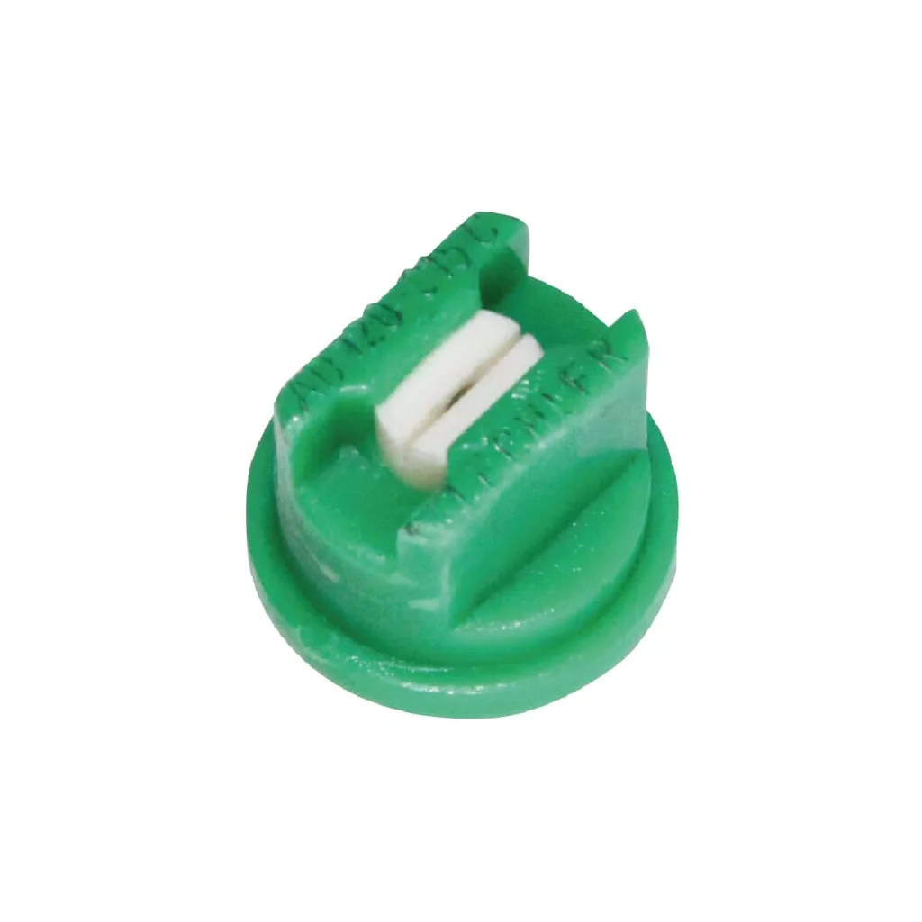 Duză ventilator plat AD 120° 015 verde din material ceramic Lechler AD120015C