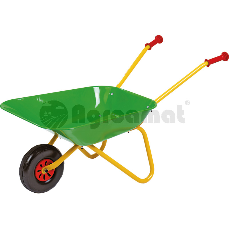 Carucior metalic, verde