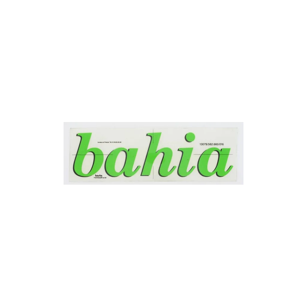 Autocolant Bahia ET13079