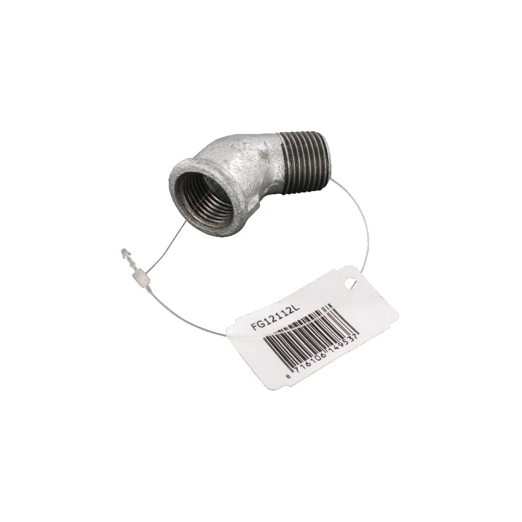 Cot de 45° mamă/tată zn. 1/2" FG12112L