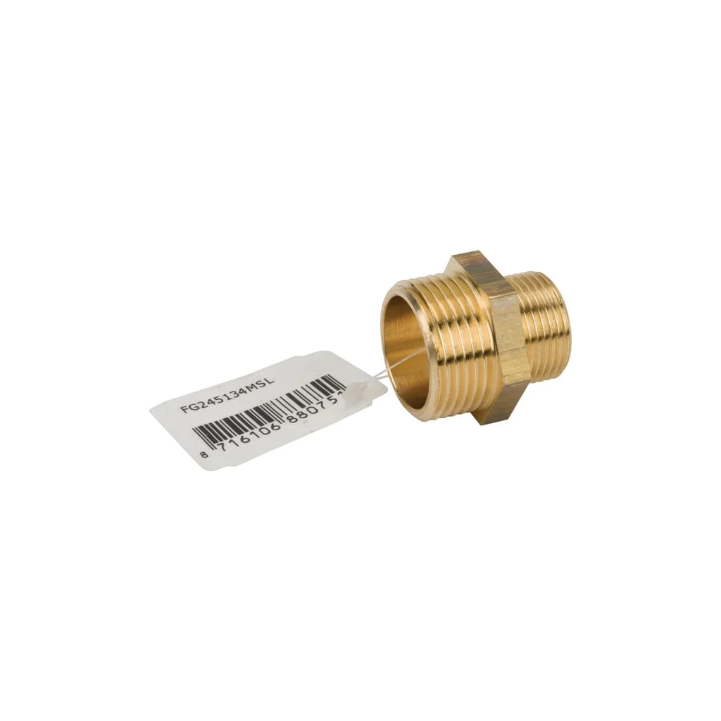 Niplu din alamă 2xM 1" x 3/4" FG245134MSL