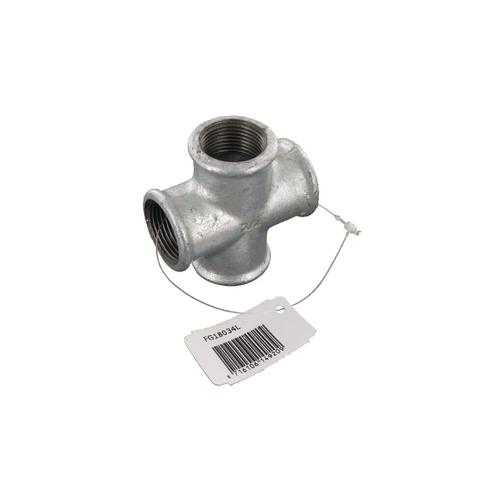 Cuplaj cu 4 căi galvanizat 4xF 3/4" FG18034