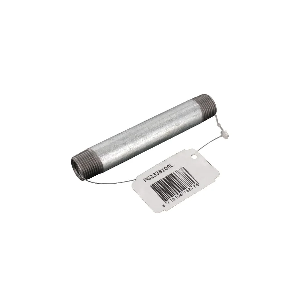 Niplu de țeavă galv. 3/8 "x100mm FG2338100L