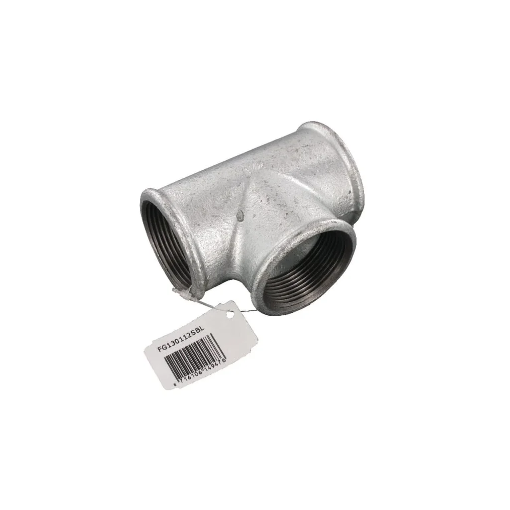 Piesă T zincată 1 1/2" FG130112SBL
