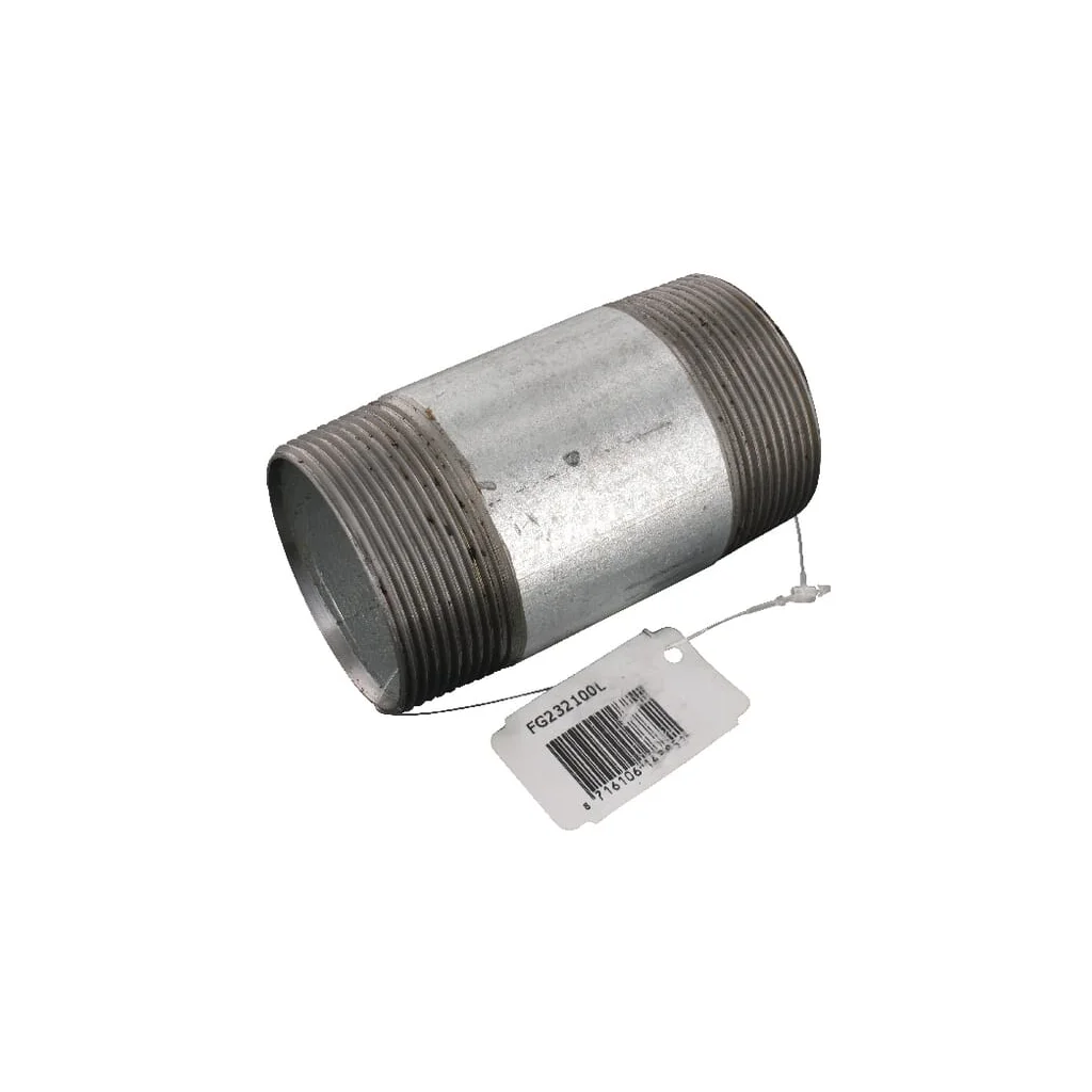 Niplu de ţeavă galvanizat 2"x100mm FG232100L