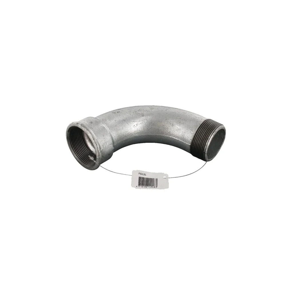 Cot 90° IG/AG zincat 2" FG12L