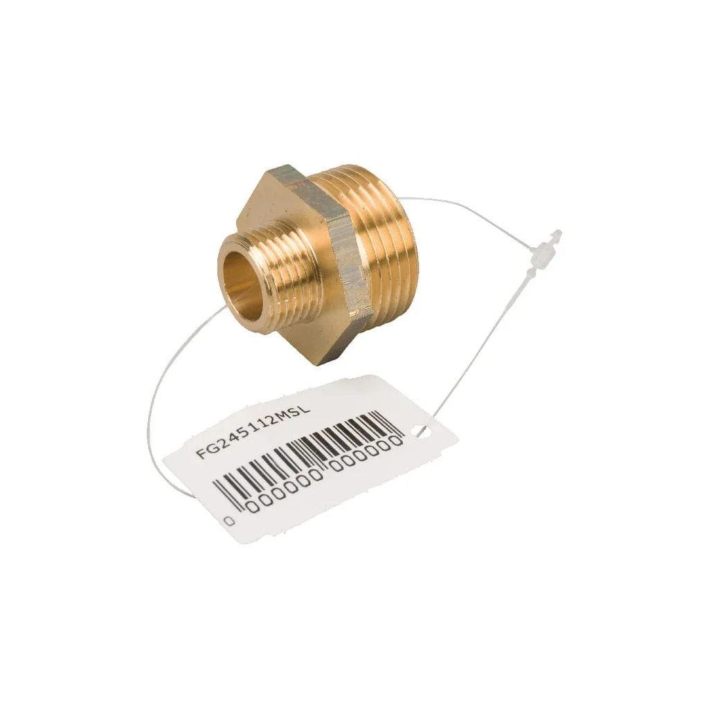Niplu din alamă 2xM 1" x 1/2" FG245112MSL