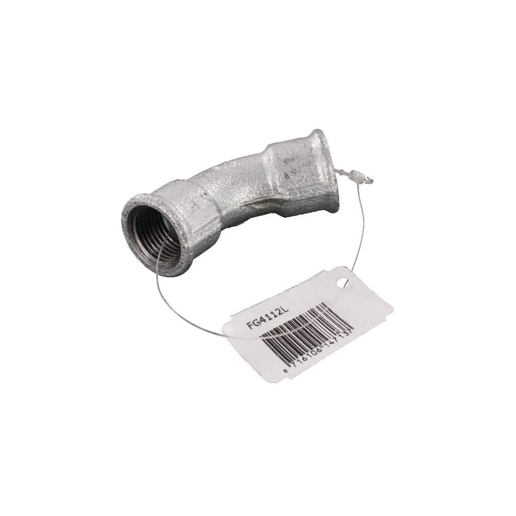 Cot 45° galv. 2xF 1/2" FG4112L
