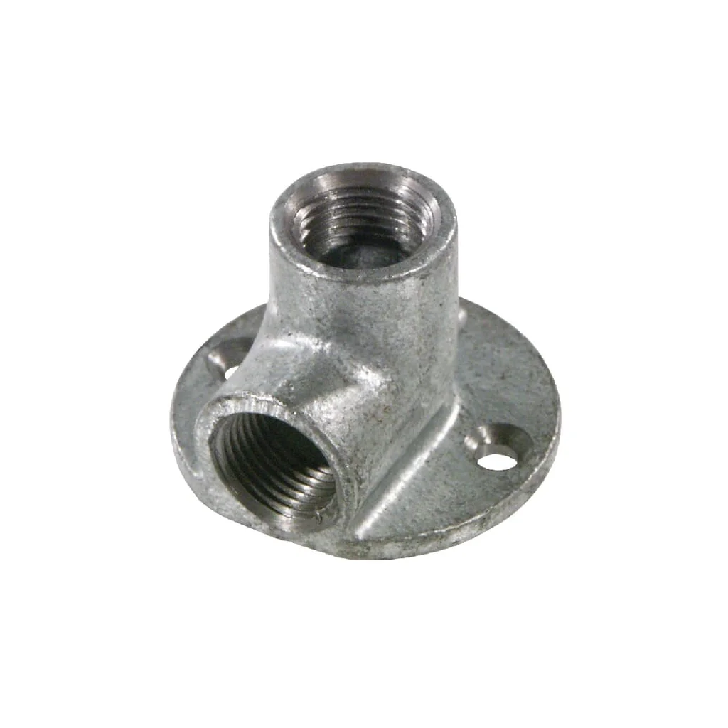 Cot cu prindere în perete 90° galvanizat IG/IG 1/2" FG47112