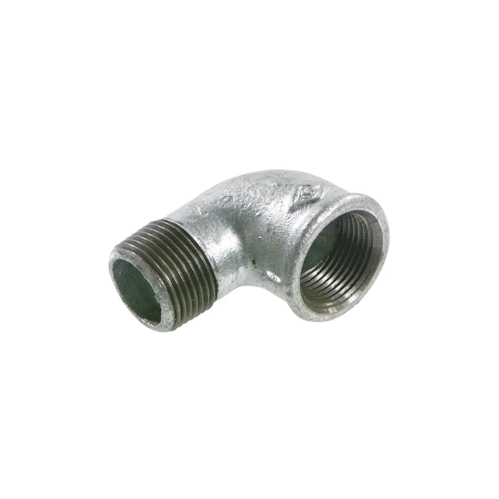 Cot zincat filet interior/filet exterior 1" FG921