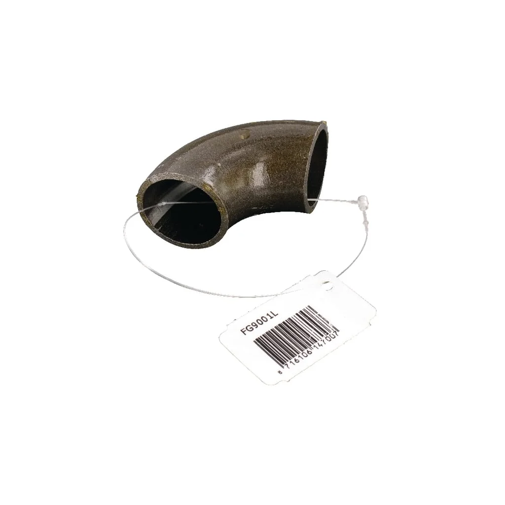 Cot 90° negru 1" FG9001L