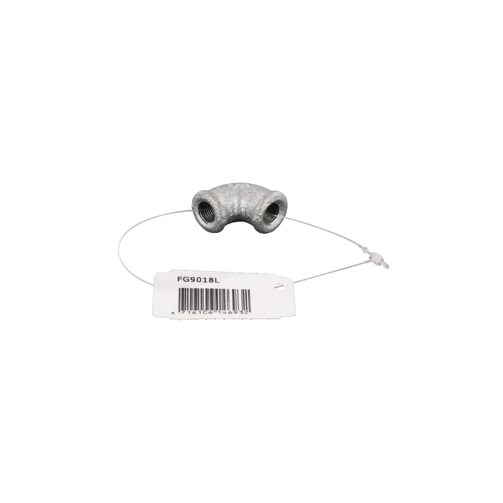 Cot 90° interior zn. 1/8" FG9018L