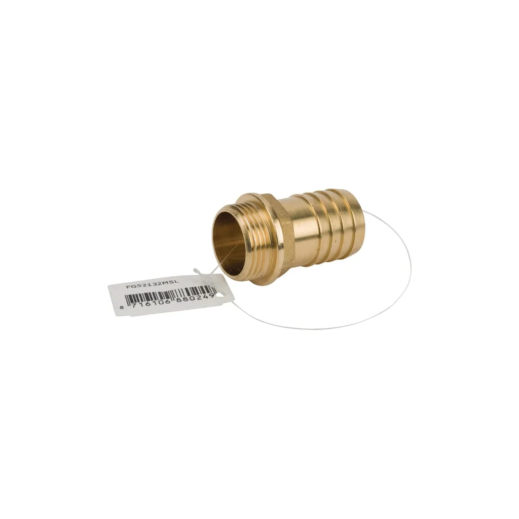 Racord pentru furtun din alamă 32mm x M 1" FG52132MSL