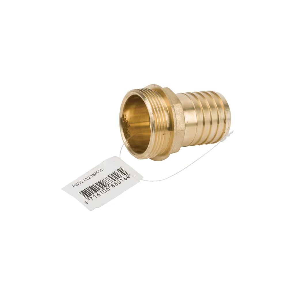Racord pentru furtun din alamă 38mm x M 1 1/2" FG5211238MSL