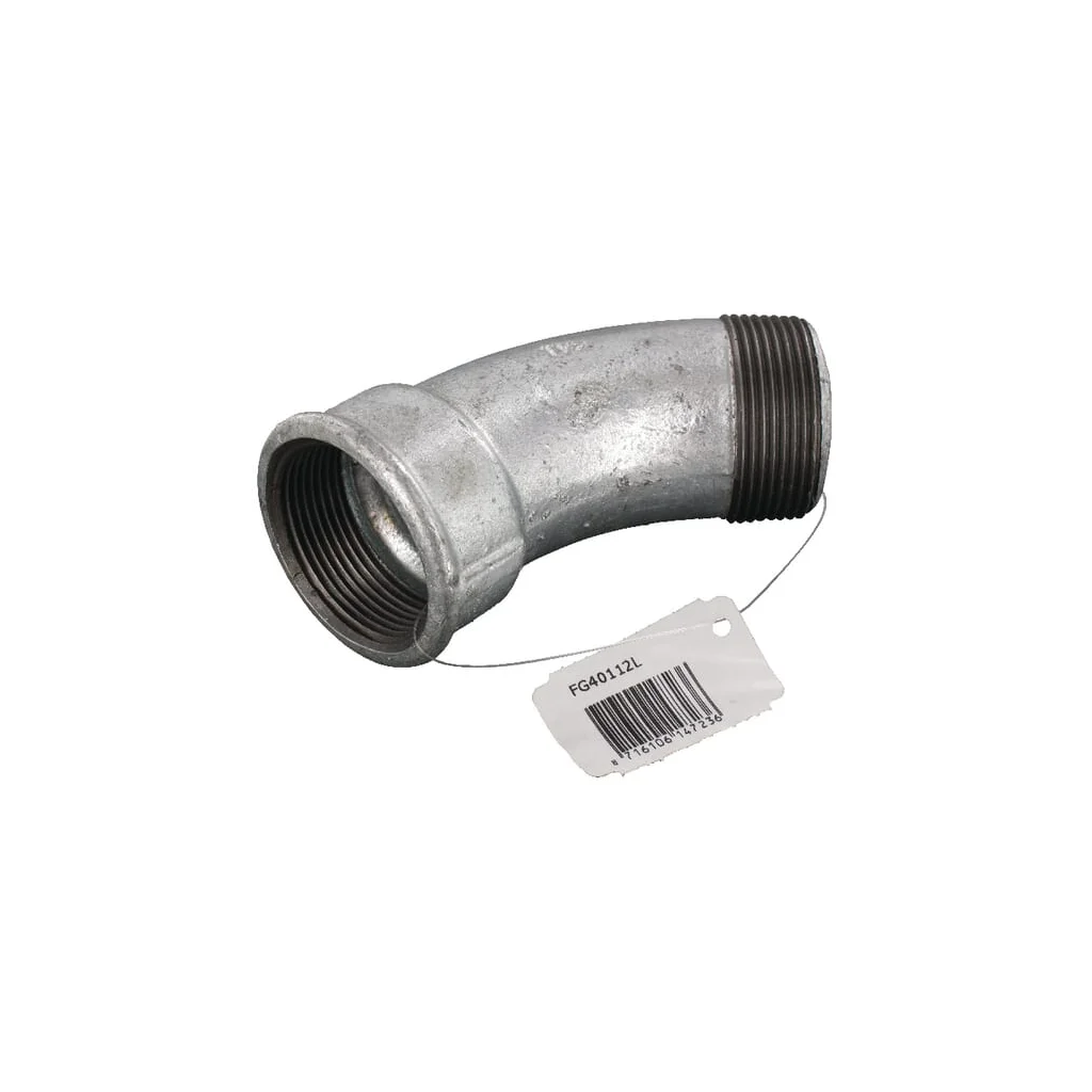 Cot 45 ° mamă/tată zn. 1/1" FG40112L