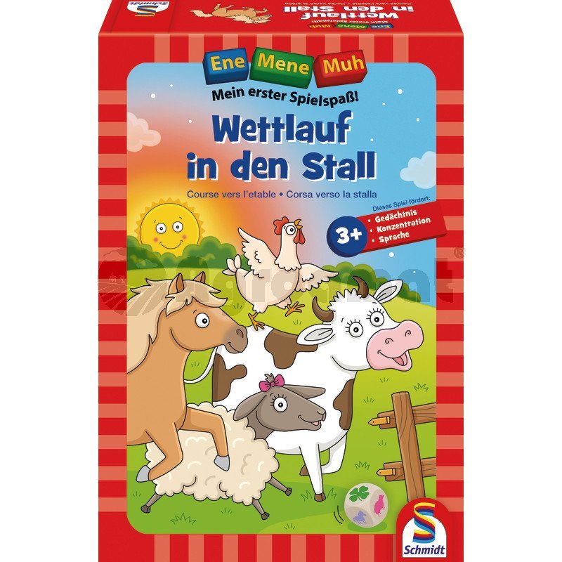 Ene Mene Muh, Wettlauf in den Stall