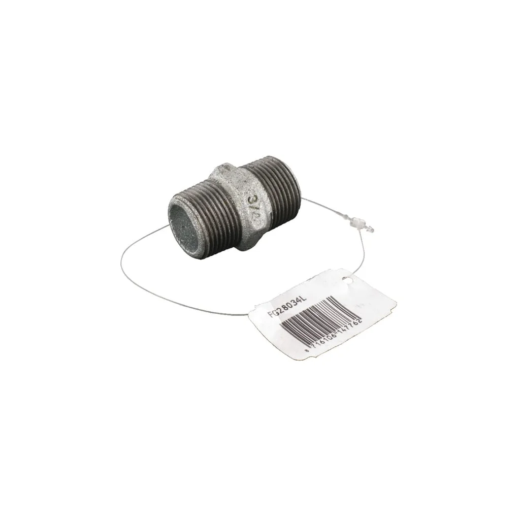 Niplu dublu zincat AG 3/4" FG28034L