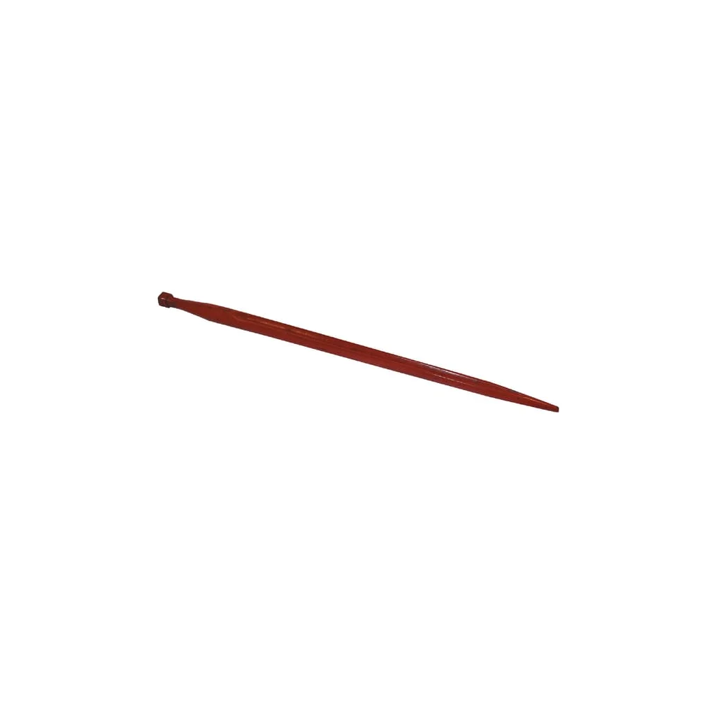 Dinte încărcător drept profil T dublu 36x810mm piuliță M22x1,5mm vârf ascuțit roșu SHW FT1060