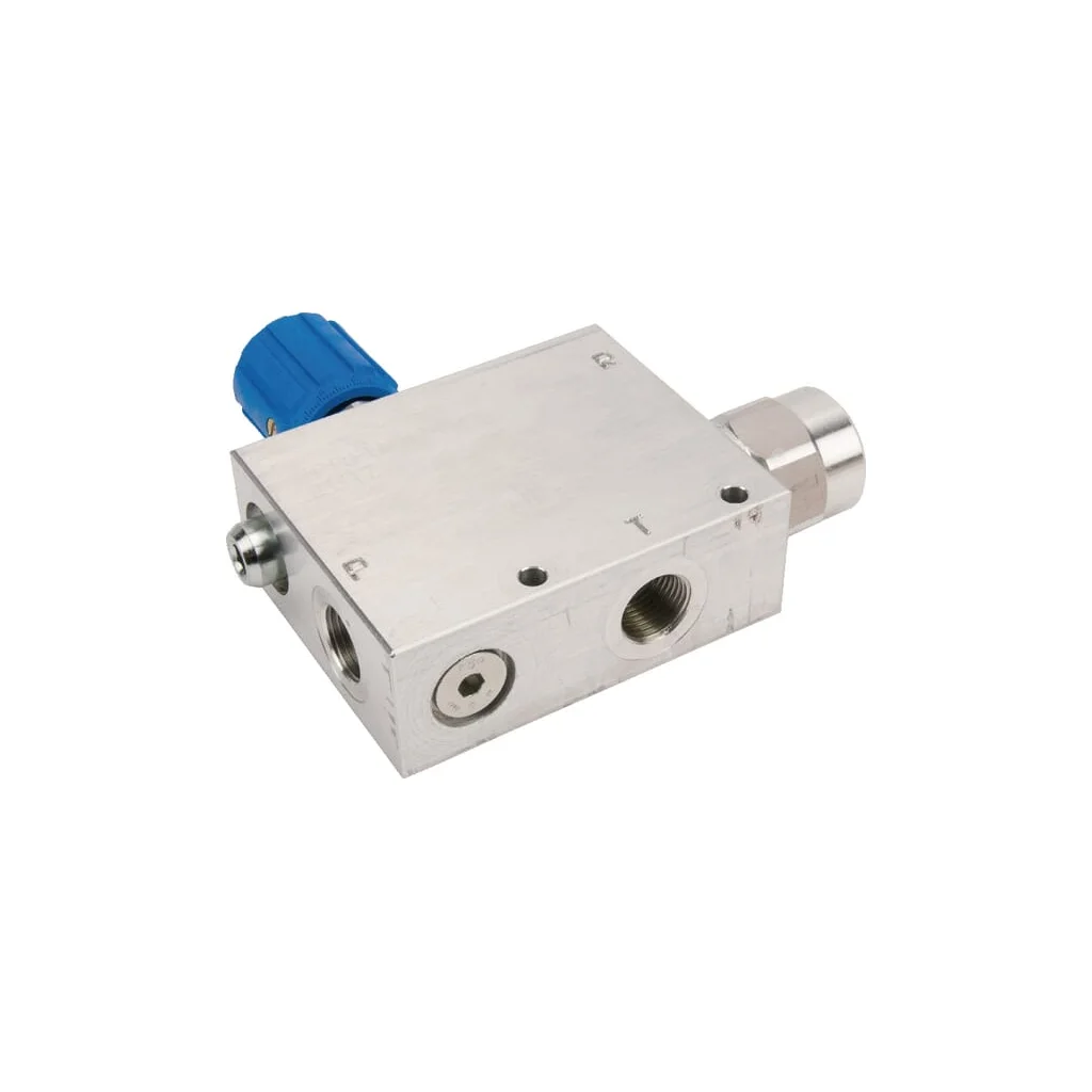 Regulator de debit cu 3 căi, retur liber FPRFU38R
