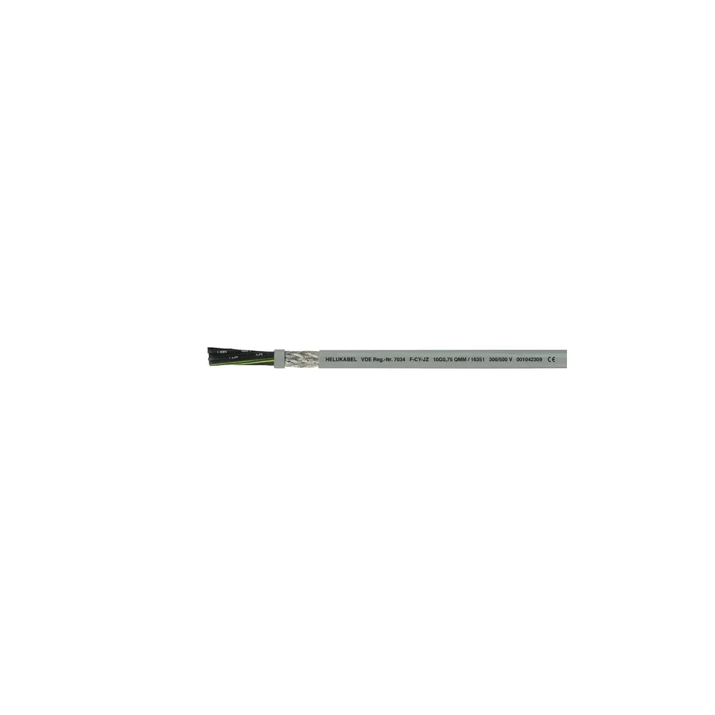 Cablu flexibil PVC 3x0,75mm ecranat FLEXCYJZ3075
