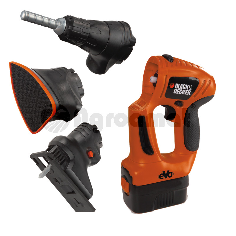 Scule 4 in 1 Black & Decker eVo