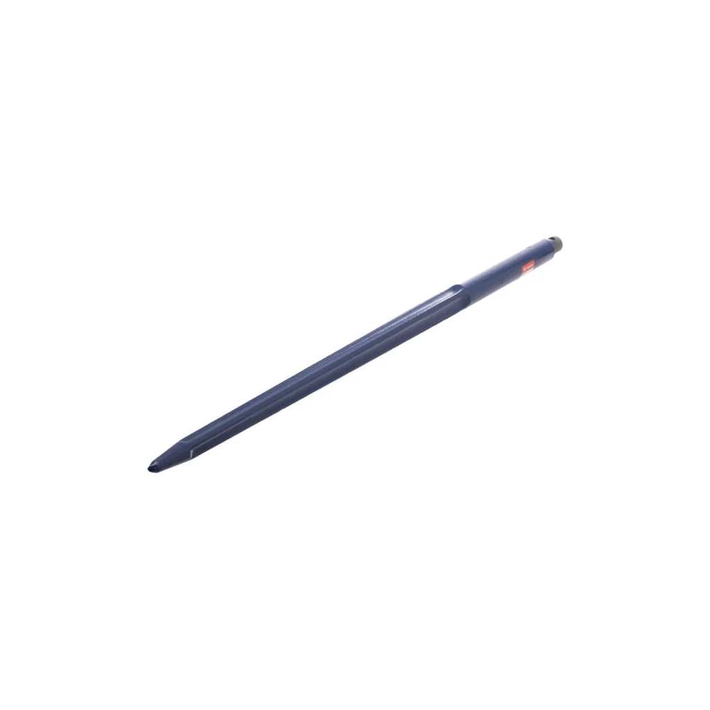 Din te de încărcător, drepte, secțiune stea 35x860mm, vârf ascuțit cu diametrul bolțului रोल 11,5, negru FT4064KR