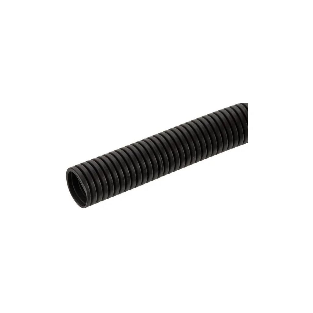 Tub de protecție 11mm 100m flexibil, corugat, închis, negru FTBLC11100